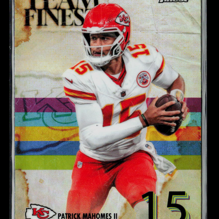 2025 Topps Finest Patrick Mahomes II #TF-3 Refractor