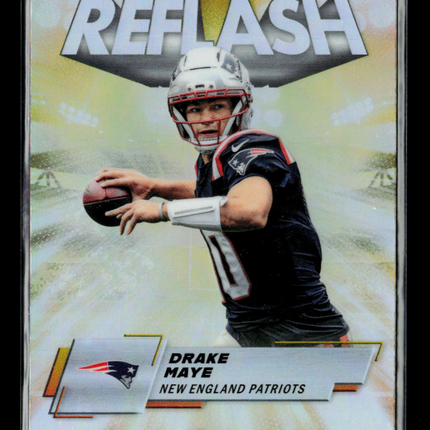 2025 Topps Finest Drake Maye #RF-5 Refractor