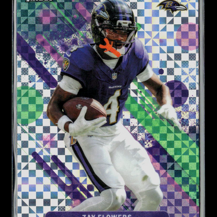 2025 Topps Finest Zay Flowers #82