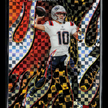2025 Topps Finest Drake Maye #T-25