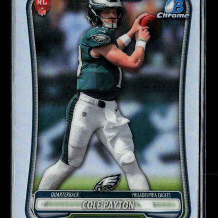 2026 Topps Bowman Chrome Cole Payton #BRR-7 RC Red
