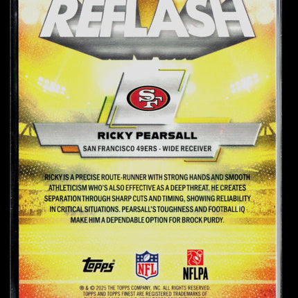 2025 Topps Finest Ricky Pearsall #RF-17 Purple Refractor 053/125