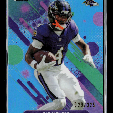 2025 Topps Finest Zay Flowers #82 029/325