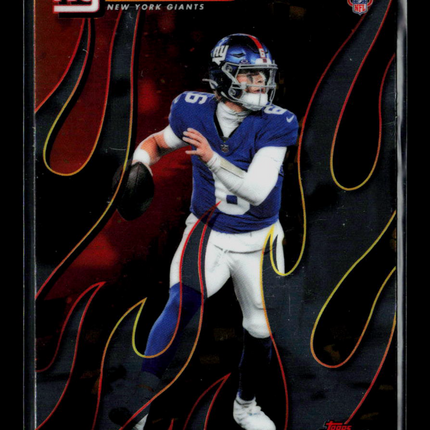 2025 Topps Finest Jaxson Dart #T-4 RC Insert