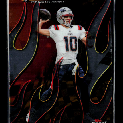 2025 Topps Finest Drake Maye #T-25