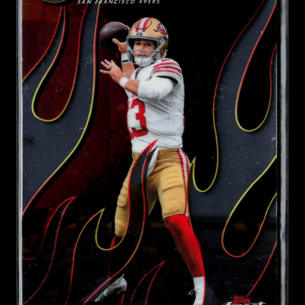 2025 Topps Finest Brock Purdy #T-28