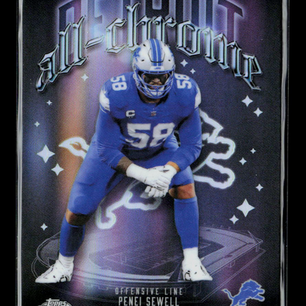 2025 Topps Chrome Penei Sewell #ACT-13 Refractor
