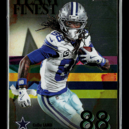 2025 Topps Finest CeeDee Lamb #TF-7