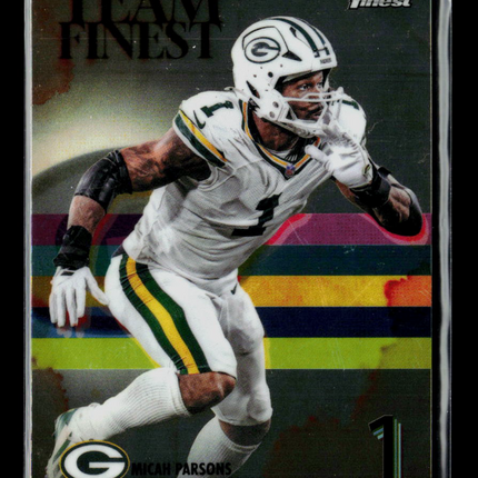 2025 Topps Finest Micah Parsons #TF-10