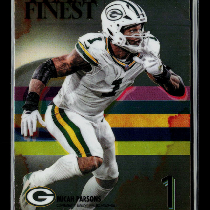 2025 Topps Finest Micah Parsons #TF-10