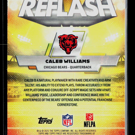 2025 Topps Finest Reflash Caleb Williams #RF-2