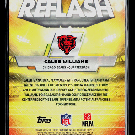 2025 Topps Finest Caleb Williams #RF-2