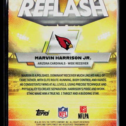 2025 Topps Finest Marvin Harrison Jr. #RF-10