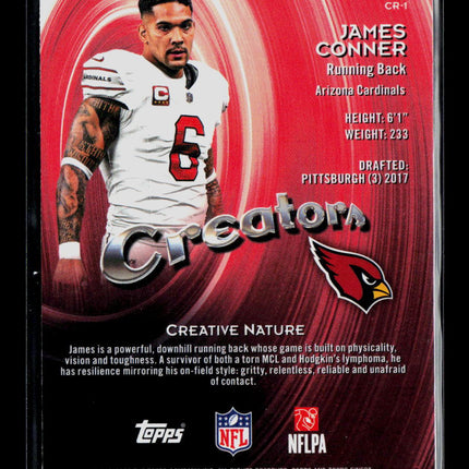 2025 Topps Finest James Conner #CR-1