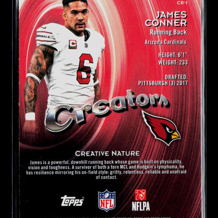 2025 Topps Finest James Conner #CR-1