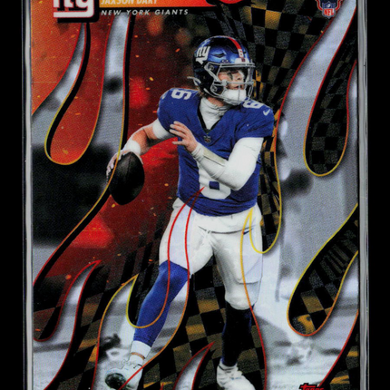2025 Topps Finest Jaxson Dart #T-4 Refractor RC