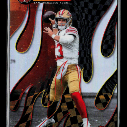 2025 Topps Finest Brock Purdy #T-28 Refractor