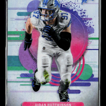 2025 Topps Finest Aidan Hutchinson #186 Refractor