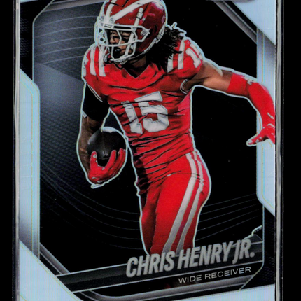 2026 Panini Prizm Black Chris Henry Jr. #155