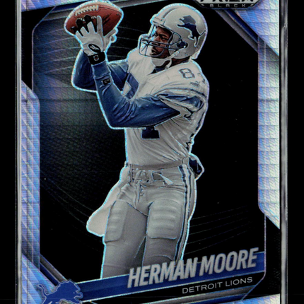 2026 Panini Prizm Black Football Herman Moore #57 Silver