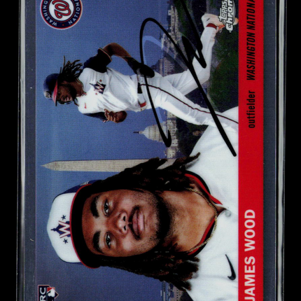 2025 Topps Chrome James Wood #55CV-79 RC