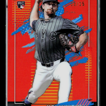 2026 Topps Finest Nolan McLean #115 Orange RC 20/25