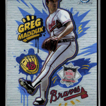 2026 Bowman Chrome Final Draft Greg Maddux #FD-2