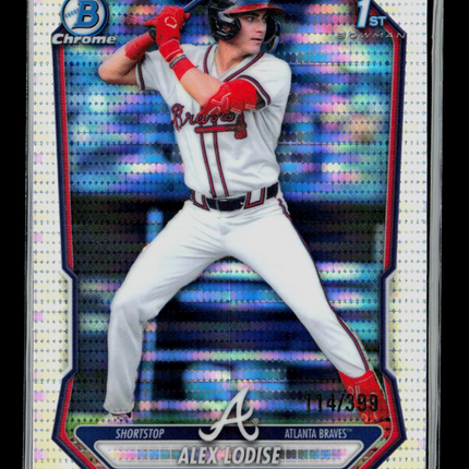 2026 Bowman Chrome Alex Lodise #BCP-153 114/399