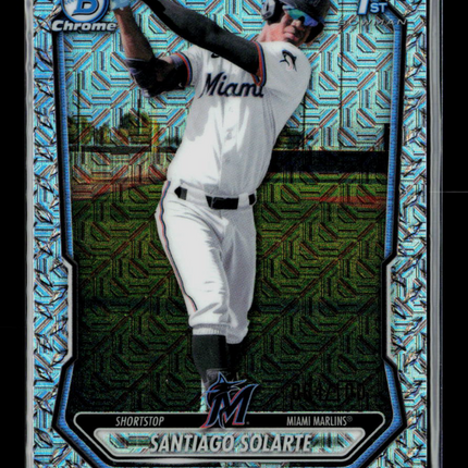 2026 Bowman Chrome Santiago Solarte #BCP-207 /100
