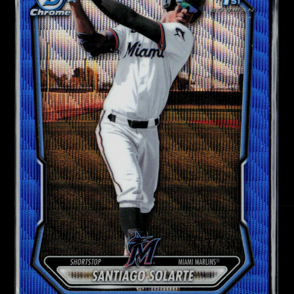 2026 Bowman Chrome Santiago Solarte #BCP-207 Blue Refractor