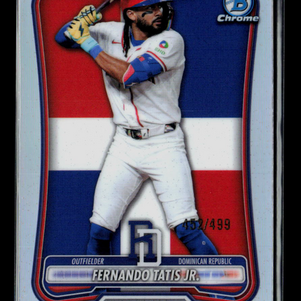 2023 Bowman Chrome World Baseball Classic Fernando Tatis Jr. #WBC-43 452/499