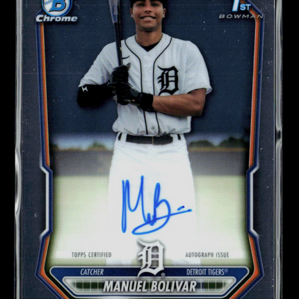 2026 Bowman Chrome Manuel Bolivar #CPA-MB Auto
