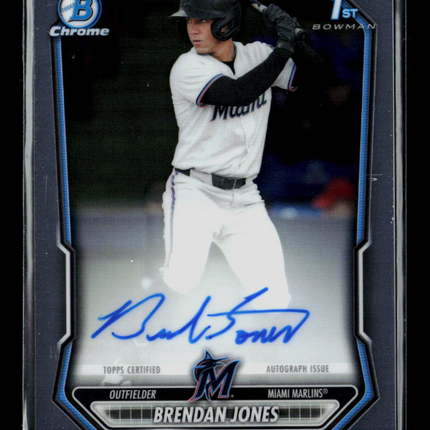 2026 Bowman Chrome Brendan Jones #CPA-BJ Auto