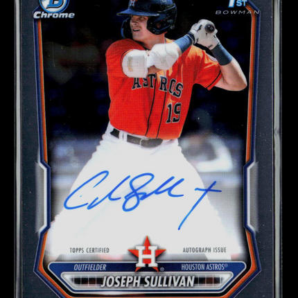 2026 Bowman Chrome Joseph Sullivan #CPA-JSU Auto