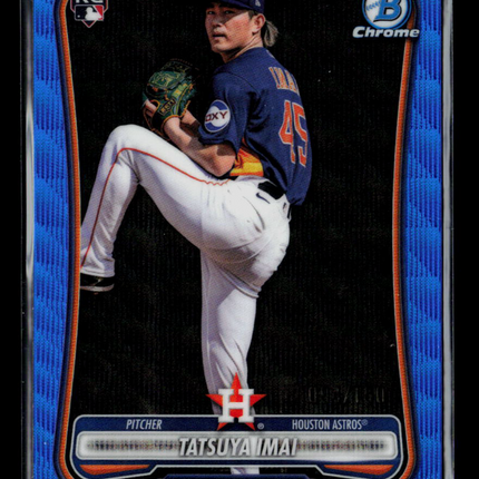 2026 Topps Bowman Chrome Tatsuya Imai #28 Blue RC