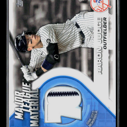 2021 Topps Update Series Aaron Judge #MLM-AJ  Blue Game-Used Patch