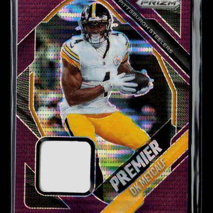 2025 Panini Prizm Football DK Metcalf #PJY-DKM Purple Memorabilia