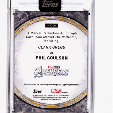 2025 Topps Marvel The Collector Clark Gregg Phil Coulson #MP-CG