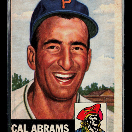 1953 Topps Cal Abrams #98