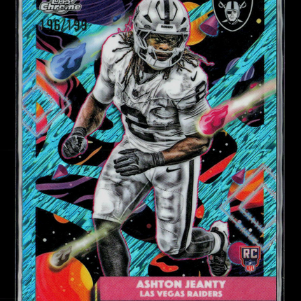 2025 Topps Chrome Ashton Jeanty #152 RC 96/199