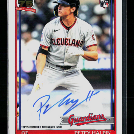 2026 Topps Baseball Petey Halpin #91B2-PH RC Auto
