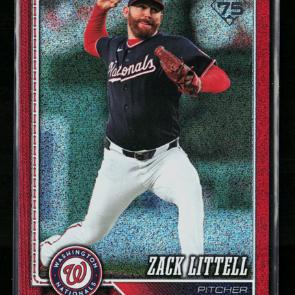 2026 Topps Update Series Zack Littell #US86 Red