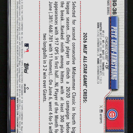 2026 Topps Update Series Pete Crow-Armstrong #ASG-36
