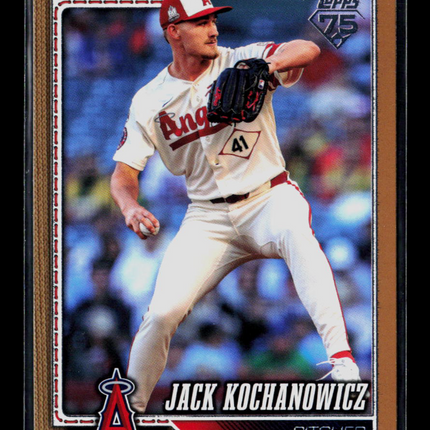 2026 Topps Update Series Jack Kochanowicz #US91 Gold