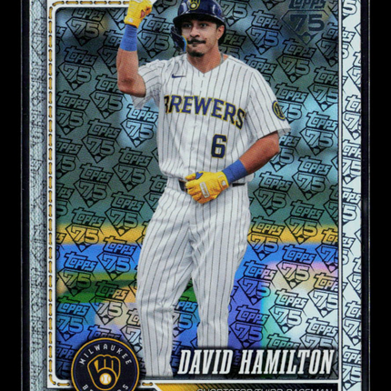 2026 Topps Update Series David Hamilton #US22