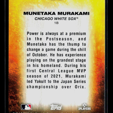 2026 Topps Munetaka Murakami #AA-34 RC