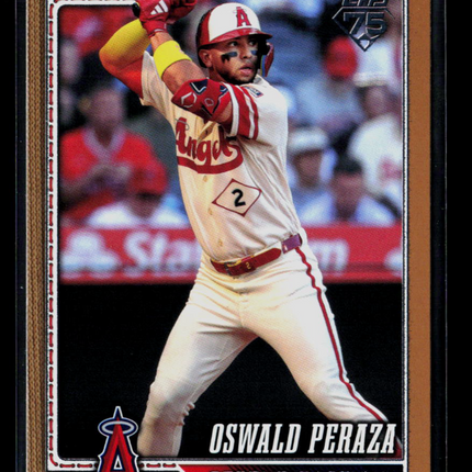 2026 Topps Update Series Oswald Peraza #US173 Gold