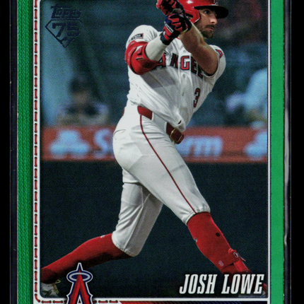 2023 Topps Update Series Josh Lowe #US333 Green