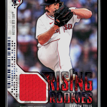 2026 Topps Baseball Update Series Payton Tolle #RRR-PT RC Memorabilia