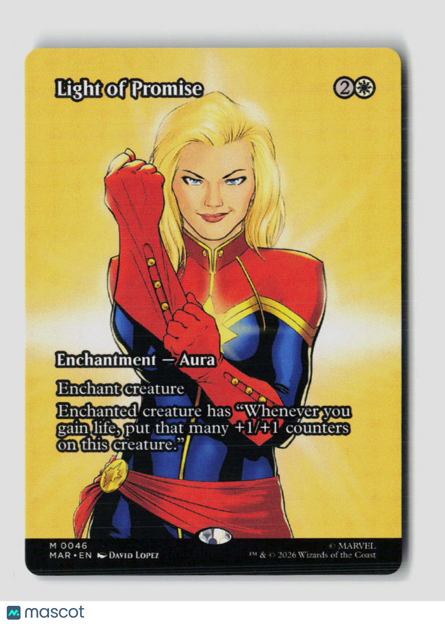 MTG Light of Promise (Borderless) Marvel Eternal-Legal M • 46 Normal
